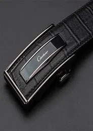 Ciartuar ceinture en cuir boucle automatique s pour hommes taille véritable hommes de luxe concepteur de haute qualité bracelet de mode 2204027120668