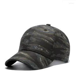 Top Caps Moda ayarlanabilir beyzbol şapkası unisex kamuflaj baba şapka casquette erkekler kadınlar rahat çöl şapkaları kamyoncu gorras
