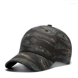 Caps de bola Moda Campa de beisebol ajustável unissex camuflagem papai chapéu casquette homens mulheres casuais chapéus do deserto gorras