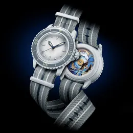 Ocean Watch Mens Watch Automatyczne mechaniczne zegarki bioceramiczne Wysokiej jakości pełna funkcja zegarek Atlantycki Ocean Ocean Ocean Indian Designer Ruch Watches