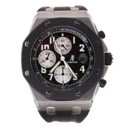 Royal Oak Offshore Audpi Orologio meccanico Orologio da polso sportivo da uomo 42 mm Orologio con quadrante nero in acciaio inossidabile 25940sk WN-JELK WN-GFBF