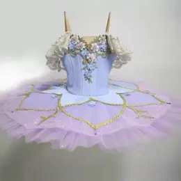 Danskläder elegant professionell balett tutu vuxen barn ballerina klänning flicka barn kläder svan scen slitage halloween dansdräkt för kvinnor 231102