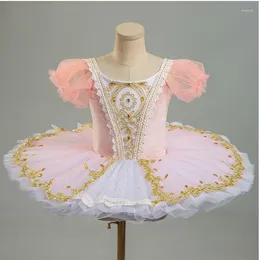 Bühne tragen Ballett Tutu Professionelle Kleid für Mädchen Erwachsene Rosa Blau Leistung Tanzen Kleidung Ballerina Mädchen Frauen