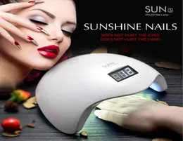 Gel Nail Dryer Lamp 48W Sun5 White Light Profession Manicure Led Uv Fit Curing All Polish Art Tools1743042