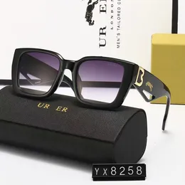 المصممين الفاخرة النظارات الشمسية للنساء للجنسين مصمم النظارات الشمسية الشاطئ النظارات الشمسية الإطار الرجعية تصميم فاخر UV400 مع مربع لطيف