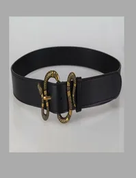 Hot selling new Mens womens snake blk belt Genuine leather Business belts Pure color belt snake pattern buckle belt for gift 5z7q8282813