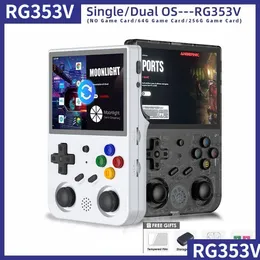 Portabla spelspelare Anbernic RG353V RG353VS Retro Handheld Games Console 3.5 -tum 640x480 Video Linux Dual System Drop Delivery ACCE DHGW7