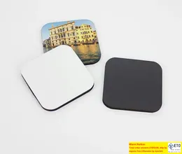 50pcs Blank Sublimation Wooden Custom Refrigerator Magnet Hot Transfer Printing Blank MDF Fridge Magnets