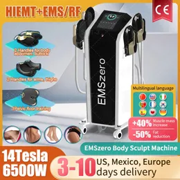 RF-utrustning hotsale dls emslim neo 14 tesla 6500w nova ems hi-emt kroppsformning muskel maskin vikt elektromagnetisk emszeo