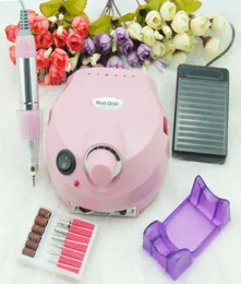 30000RPM Professional Machine Apparatus for Manicure Pedicure Kit Electric File with Cutter Nail Drill Art Polisher Tool Bit6670518