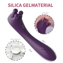 Produkte für Erwachsene Multi-Speed-G-Punkt-Vibrator mit mehreren Geschwindigkeiten, Trio von Streichelnoppen, Massageperle, Nippel, Vaginalstimulator, Anal-Erotik, weiblicher Dildo, Waren 230316