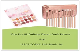 Huda Baby The New Nude Eyeshadow Palette Blendable Rose Gold Sendows Smoky Smoky Multi Reflective with Professional 7425745