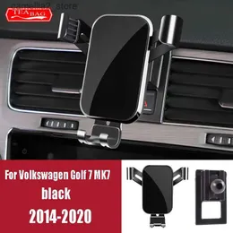 VW Golf için Araba Tutucu Araba Telefon Tutucu 7 8 MK7 MK8 ARTEON 2014-2020 Stand Özel Montaj Hava Havalandırma Navigasyon Braketi Q231104
