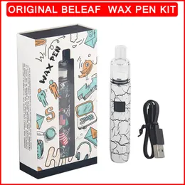 Zestaw wosku Beaf wosku 500MAH Waporyzator Waporyzator Pióro Zmienna Voltgae Rozgrzej Akumulator Wymiana komory ceramicznej Atomizer DAB Rig Rig Electronic Papalacz