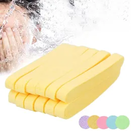 Make-up Komprimierter Algenschwamm Magic Face Cleaning Pad Cosmetic Puff Cleansing Sponge Wash Face Makeup Tools Puff 12pcs / bag