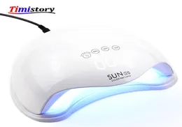 2018 Sun5s New 48W UV LAMP LED LED NAIL LAMP NAIN GEL DRYER CURING UV NAIL NAIN POLISS WITH SENSTER BOTTOR 10S30S 60S TIMER J9496494