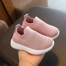 Athletic Outdoor Kids Fashion Shoes For Boys Girls Toddler Boy Girl Soft Sports Shoes Children Running Sneakers Air Mesh Breathable W0329