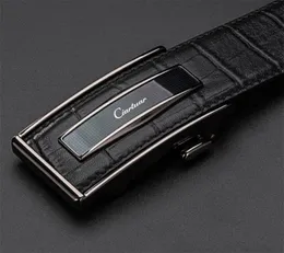 Ciartuar ceinture en cuir boucle automatique s pour hommes taille véritable hommes de luxe concepteur de haute qualité bracelet de mode 2204028833488