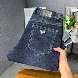 Men's Jeans designer luxury Spring and Autumn Regular Durable Elastic Trend Versatile Straight Casual Pants New Luxury High end YD6M