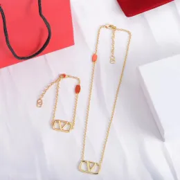 Colliers de créateurs de mode classiques, bracelet simple et délicat en or, ensembles de bijoux pour femmes, pour fête, fiançailles, cadeaux d'anniversaire