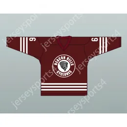 Anpassad Danny Mahealani 6 Beacon Hills Cyclones Hockey Jersey Teen Wolf TV Seriestop Stitched S-M-L-XL-XXL-3XL-4XL-5XL-6XL