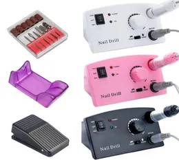 Trapano elettrico per unghie a 3 colori 35000 giri/min per punte di manicure e pedicure Lucidatura con frese per unghie professionali eFile9159783185