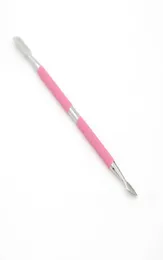 Инструменты для ногтей Толкатель для кутикулы профессиональная ложка для пожилых людей розовая живопись 10 шт. слот для чистки ногтей маникюр педикюр нержавеющая сталь 9005A4263832