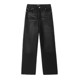 Мужские джинсы 2023, брендовые классические хлопковые джинсовые брюки Grailz со старыми протертыми отверстиями, удобные повседневные брюки, размер 1 2 3 #552