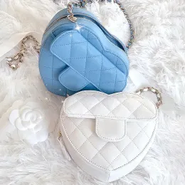 Lady Saddle Klasik Kız Yarım Ay CC Hobo Kalp Bag Moda Kadınlar Erkek Deri Tasarımcı Flep Debriyaj Çantaları Lüks El Çantası Tote Çapraz Vücut Hafta Sonu Seyahat Omuz Çantası