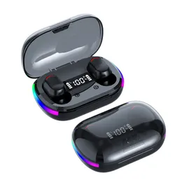 K10 TWS Słuchawki Bluetooth LED Gaming Bezprzewodowe słuchawki douszne Sport Hifi Słuchawki z mikrofonem Bezprzewodowy zestaw słuchawkowy Bluetooth Fone