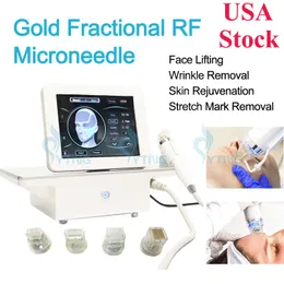 Microneedle Fractional RF Machine Wrinkle Removal Face Lifting Tighten Anti Stretch Marks