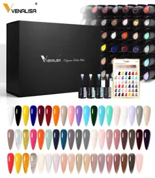 VENALISA 15ml UV GEL POLISH KIT 60 PCS COLOR LED SOAK OFF GIFT BOX SET 60127K6671334