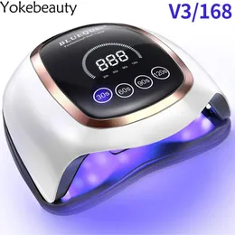 Lampada UV LED per unghie con funzione di memoria Display LCD Gel Polish Drying Manicure Uso domestico e salone 230403