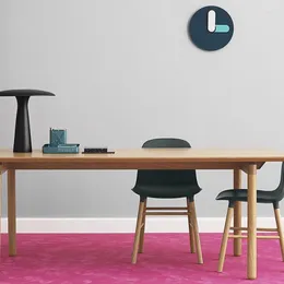 Wanduhren Nordic Modern Clock Design Silent Metal Luxury Minimalist Home Decor Creative Living Room Decoration XF10YH