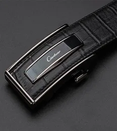 Ciartuar lederen riem automatische gesp voor mannen echte taille heren luxe designer hoge kwaliteit mode riem 2204021298928