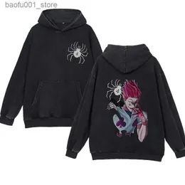 Figurine Hunter X Hunter Sweat Capuche Hunter X Hunter - Impression 2D Anime - Coton/polyester - Unisexe Vêtement Anime Imprimé