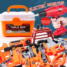 Tools Workshop Children's Toolbox Set Baby Simulation Maintenance Tool Repair Family Toy 231110