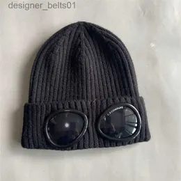 Bonnet Beanie Hat CP Beanie /Skull Caps Unisex Kpop Casual CP Winter Hat For Men Ribbed Knit Lens Bomull
