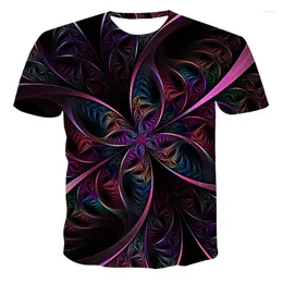 Мужские футболки T 2023 Мужчины и женщины тренд 3D футболка Творческий геометрический дизайн модный стиль. Стоимость аксессуаров для одежды xxs-6xl.