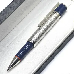 Begränsad utgåva författare Andy Warhol Ballpoint Pen Unik design Metal Reliefs Barrel Office Writing Ball Pens High Quality