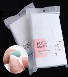 Nail Polish Remover Wraps Pure Cotton Paper Wipe Degreaser Pads Soak Off Lint Napkins for Manicure Tools3474004