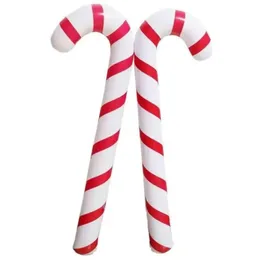 Iatable Christmas New Canes Classic Lightweight Hanging Decoration Lollipop Balloon Xmas Party Balloons Ornaments Adornment Gift 88cm/35inch 1016 s