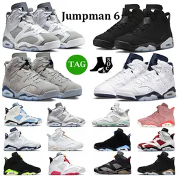 6 2023 Jumpman Men Basketball Shoes 6s UNC Metallic Silver Cool Grey DMP Aqua Georgetown Hare Red Infared Sport Blue Mens Trainers Sports Sneakers