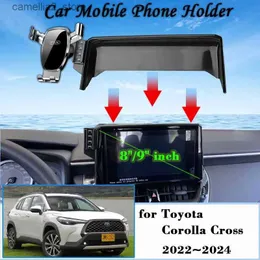 KFZ-Halterung, Auto-Handyhalterung, für Toyota Corolla Cross XG10 2022 2023, 360 drehbare Autohalterung, GPS-Halterung, Navigationsständer, Zubehör, Q231104