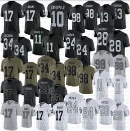 Davante Adams Maxx Crosby Futbol Jersey Hunter Renfrow Bo Jackson Michael Mayer Charles Woodson