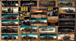 2020 Mad Max Movie Metal Tin Tin Sign Plate Play Poster Vintage Cinema Pub Bar Retro Painting Personal غرفة المعيشة ديكور 6198845