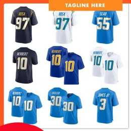 men women youth Football Jerseys 10 Justin Herbert 81 Mike Williams 55 Junior Seau 11 Cameron Dicker 26 Asante Samuel Jr. 8 Max Duggan Zion Johnson Rashawn Slater