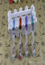 20st utskrift Flower Glass Nail Files Crystal Nail Buffer Nail Care 55quot 14cm New1625598