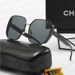Lyxiga solglasögon för kvinnor och män Designer Logo Y SLM6090 Samma stil Glasögon Classic Cat Eye Ram Futterfly Chanels Glass med låda