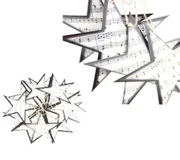 12 Stück Vintage Twinkle Little Star Notengirlande Sternschmuck Weihnachtsbaumschmuck Home Musicthemed Party Decor9348037